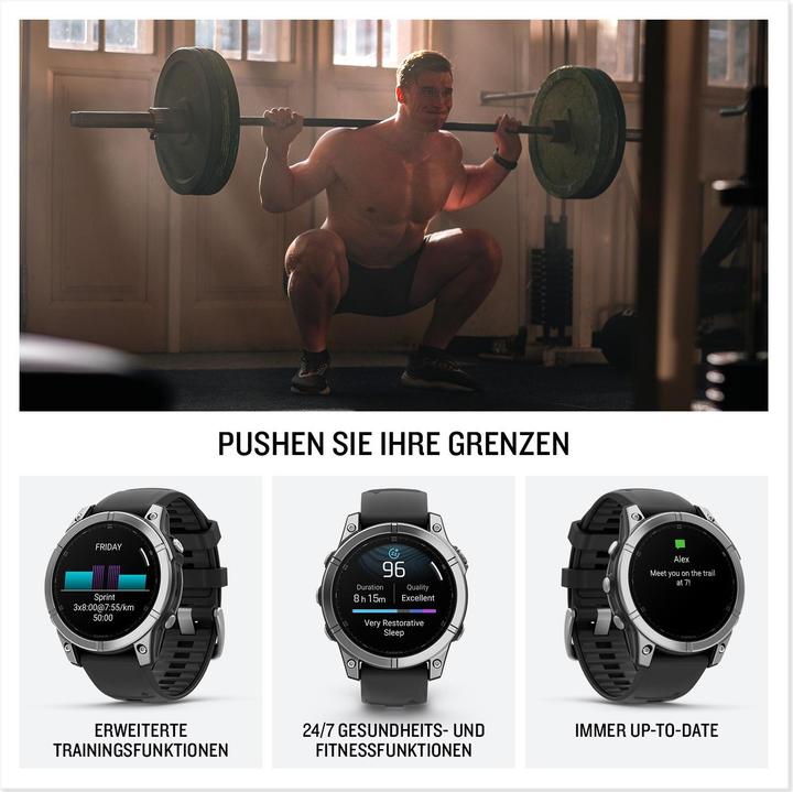 Actual product image Garmin fenix E (47 mm)