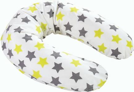 Bezug für Still- und Lagerungskissen 9887 lime Stars (190 cm)