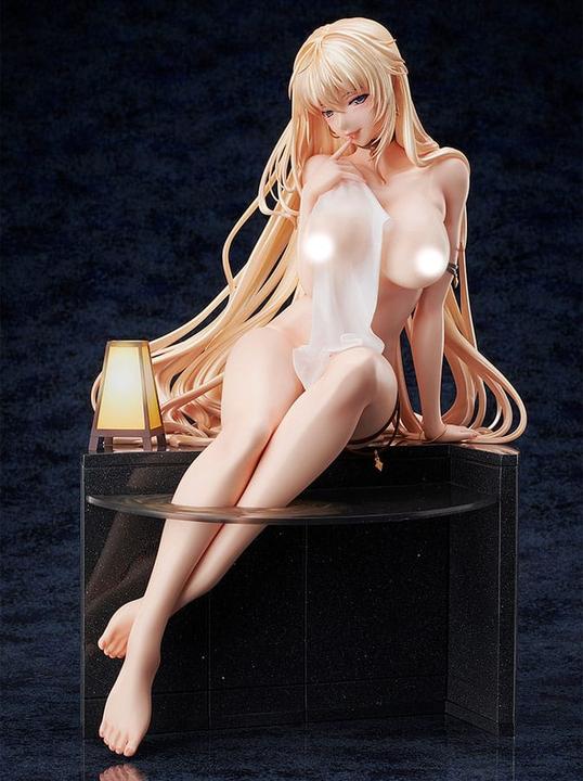 Actual product image Binding COMIC E×E 12 statuette PVC 1/4 Miki Saegusa Onsen Ver. Complete Edition 35 cm