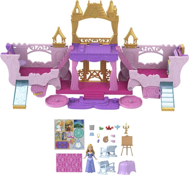 Produktbild Disney Princess Carriage To Castle Transforming Playset