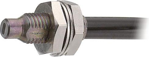 Actual product image Omron Industrial Automation Diffuse scan optical fibre switch,M6 5cm