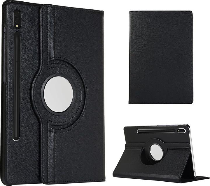 Cazy Hülle Kompatibel mit Samsung Galaxy Tab S8+ - 360 Grad Rotation Tablet Case mit Stand - (Galaxy Tab S8+)