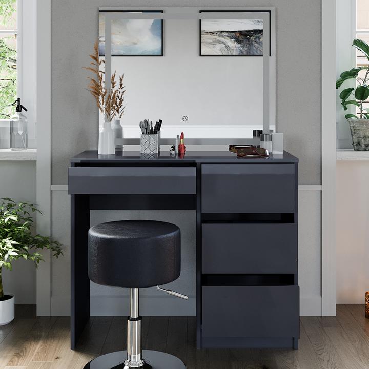 Image du produit Vicco Sherry avec tabouret et éclairage (90 x 75 x 40 cm)