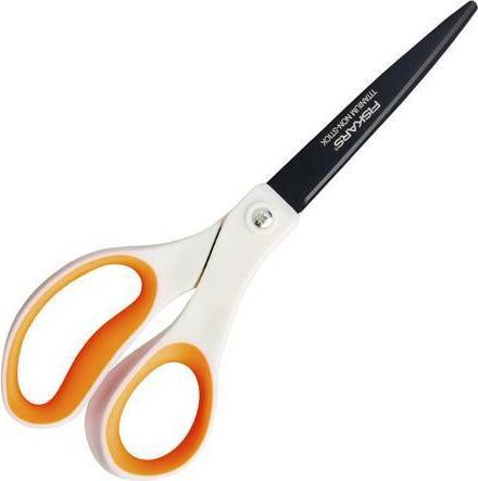 Fiskars Titanium Non Stick™ Scissors white-orange 21.0 cm (21 cm)