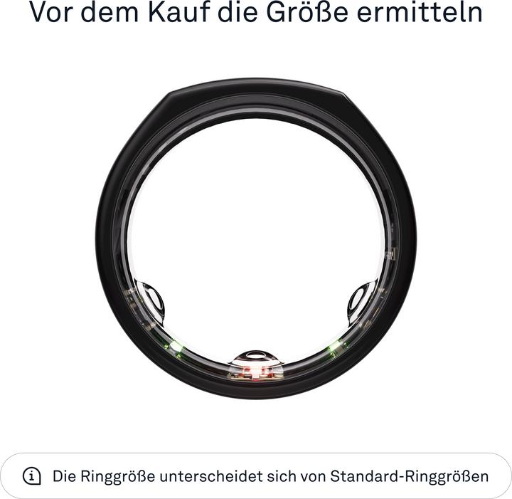 Immagine prodotto Oura Ring Gen3 Heritage (Nero)
