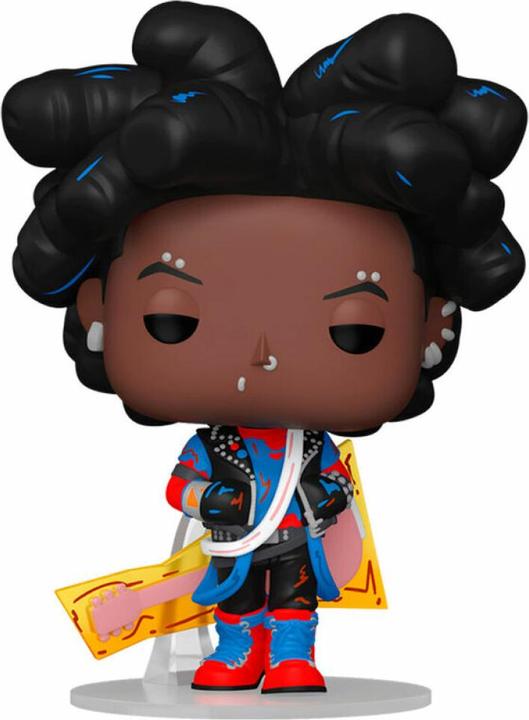 Actual product image Funko Spiderman Across the Spider-Verse POP! vinyl figure Spider-Punk(UN) 9 cm