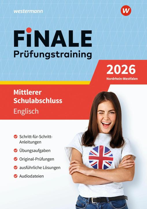 Produktbild FiNALE - Prfungstraining Mittlerer Schulabschluss Nordrhein-Westfalen. Englisch 2026 (Englisch, Deutsch, Gerhard Adams, 2025)