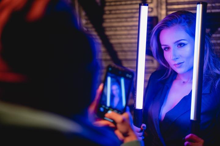 Produktbild Newell LED Leuchte RGB Kathi (Studioleuchte)