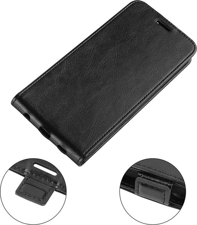 Image du produit Cover-Discount iPhone 15 - Etui flip classique vertical noir (Apple iPhone 15)