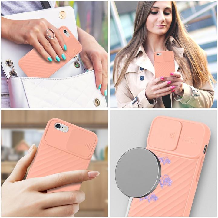 Actual product image Cadorabo TPU cover with camera protection (Apple iPhone 6 Plus)