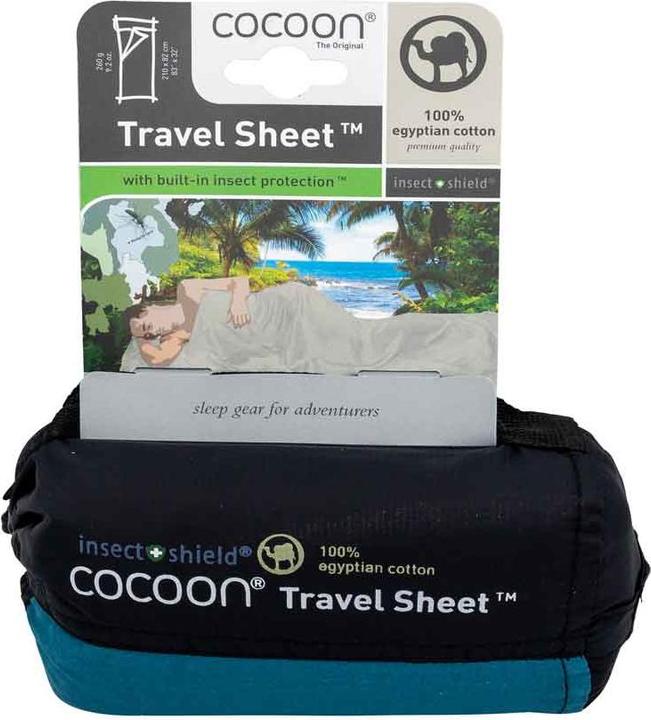 Actual product image Cocoon travel sheet (210 cm)