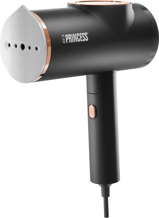 Princess 01.332890.01.001 Dampfglätter Schwarz, Silber 1300W (1300 W, 18 g/min)