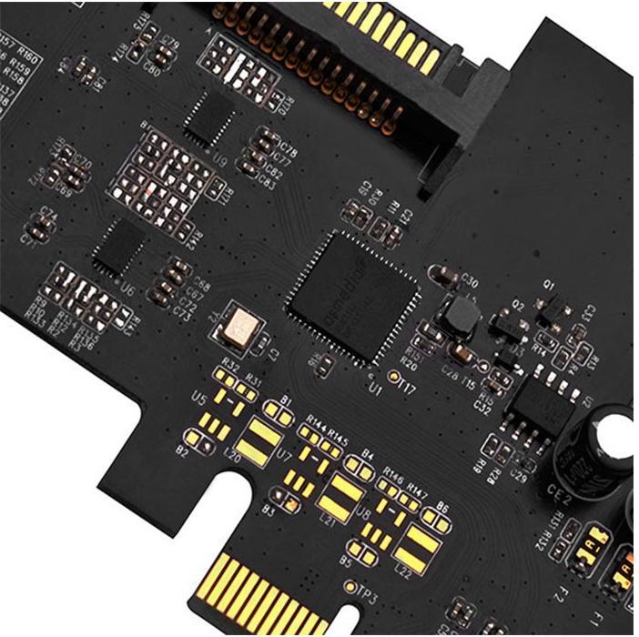 Actual product image Silverstone SST-ECU04-E ReDriver ASIC