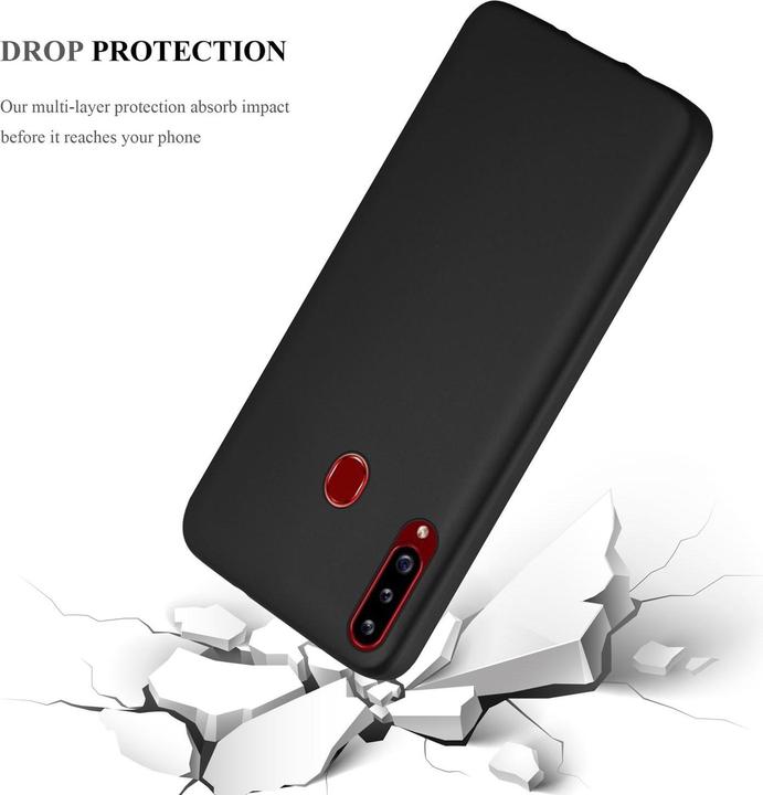 Produktbild Cadorabo TPU Matt Metallic Cover (Samsung Galaxy A20s)