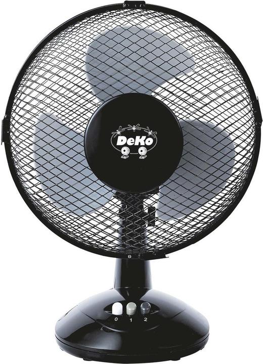 Produktbild Pegro DeKo Tischventilator 23cm, 30W, osz. B 236 Stratos sw