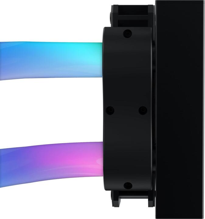 Actual product image Xigmatek Kit Watercooling Neon Aqua RGB - 360mm (Noir)