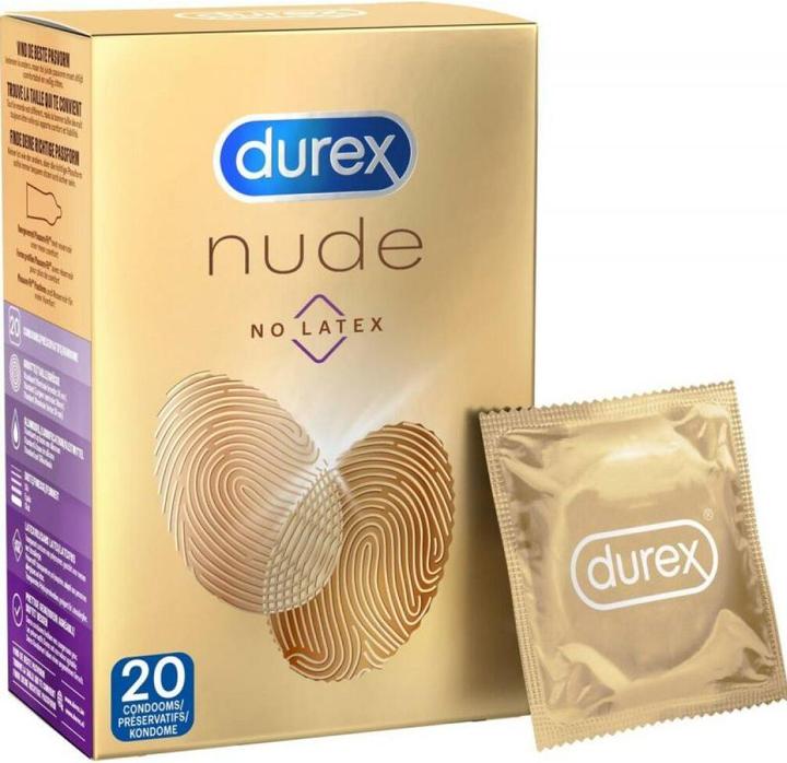 Actual product image Durex Nude No Latex (20 pcs.)