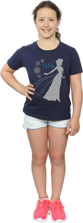 Image du produit Disney - T-shirt FROZEN ELSA CHRISTMAS SILHOUETTE - Fille (152, 158)
