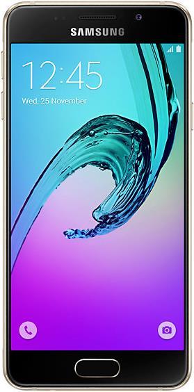 Produktbild Samsung Galaxy A3 (2016) (16 GB, Gold, 4.70", Single SIM, 13 Mpx, 4G)