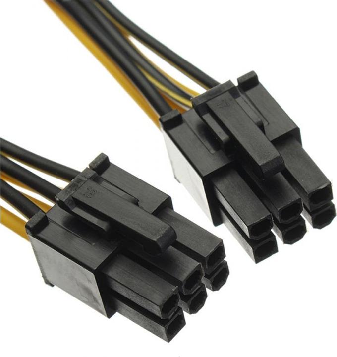Produktbild PowerGuard PCI-E 6-Pin (male) zu 6-Pin (male) GPU Power Stromkabel 0.5m