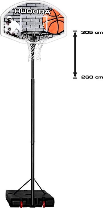 Actual product image Hudora Basketball Stand PRO XXL