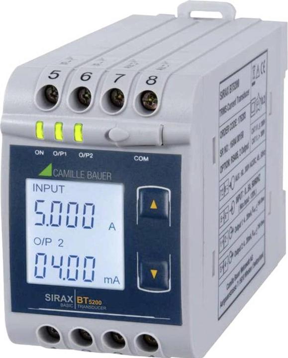 Immagine prodotto Camille Bauer Trasduttore di misura programmabile per corrente alternata SIRAX BT5200 175283 1pce.