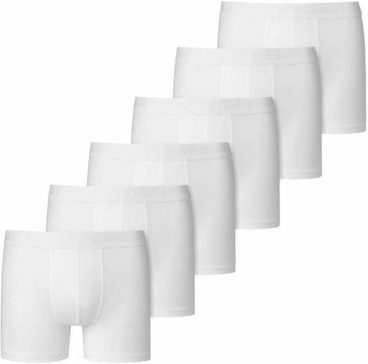 Immagine prodotto Schiesser Pack of 6 Teens Boys 95/5 Organic Cotton Shorts / Pants (140, confezione da 6)