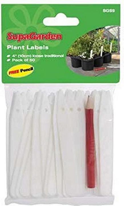 Image du produit Jensen Étiquettes de plantes en plastique & stylo (50 pièces)