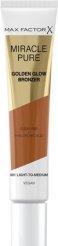 Immagine prodotto Max Factor Miracle Pure Golden Glow Bronzer - Bronzatore 15 ml 001 da chiaro a medio (001 Leggero-Medio, Bronzer)