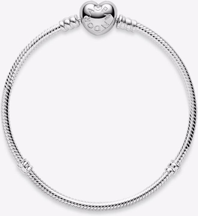 Immagine prodotto Pandora Bracciale con chiusura a cuore (19 cm, Argento)