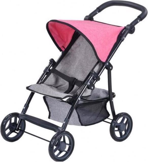 Knorrtoys Liba doll buggy - jeans grey