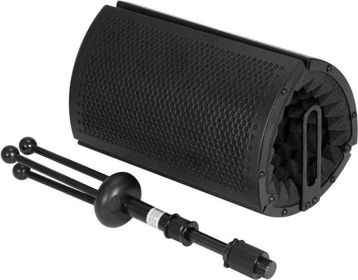 Image du produit Omnitronic AS-04 Système d'absorption microphonique de table, pliable, tripode inclus