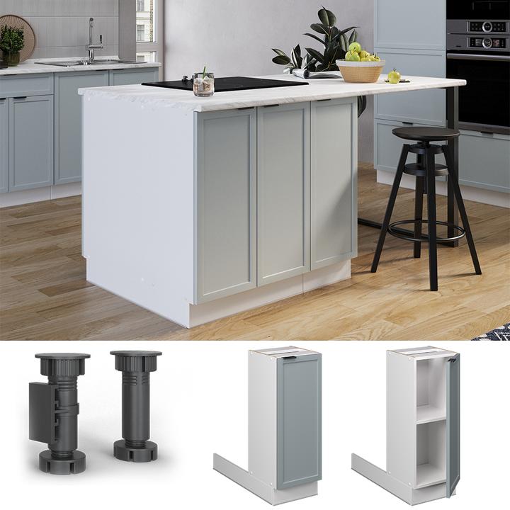 Actual product image Vicco Kücheninsel Fame-Line (30 x 30 x 82 cm)