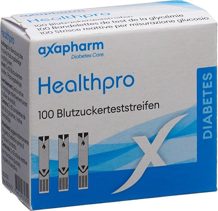 Actual product image Axapharm Blood glucose test strips (Test strips)