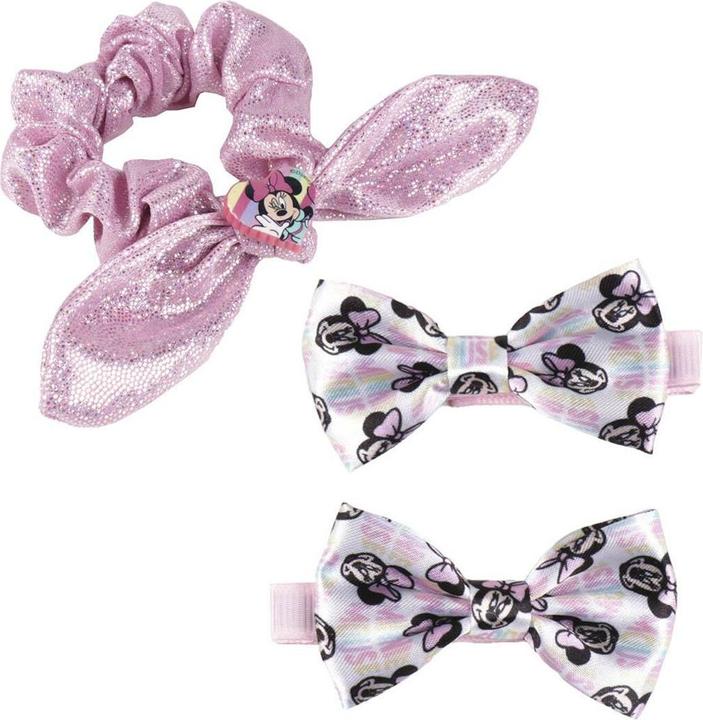 Actual product image Cerda Hair Accessories Minnie Mouse Pink 3 Pieces