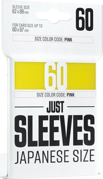 Immagine prodotto Gamegenic GGX10017ML - Buste Just - formato giapponese, giallo (60 buste)