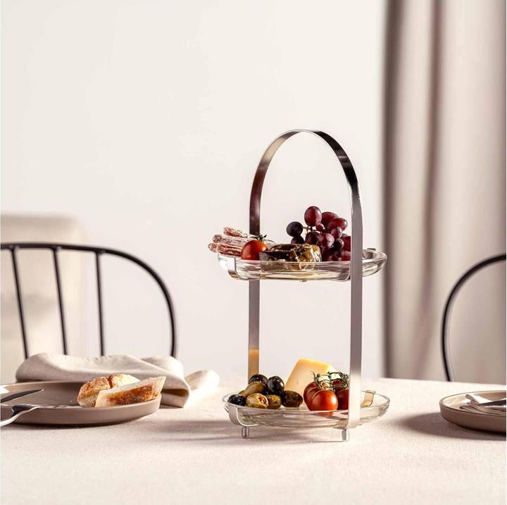 Produktbild Leonardo Etagere Cucina 2-teilig, Silber