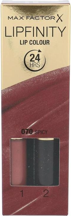 Actual product image Max Factor Lipfinity (70 Spicy)