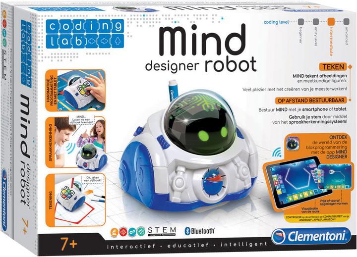 Actual product image Clementoni Coding Lab - MIND The Talking Learning Robot