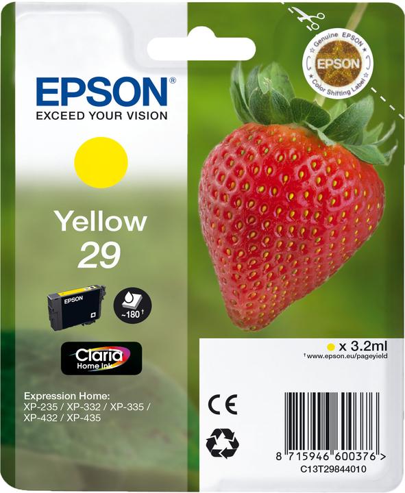 Produktbild Epson 29 Claria Home (Y)