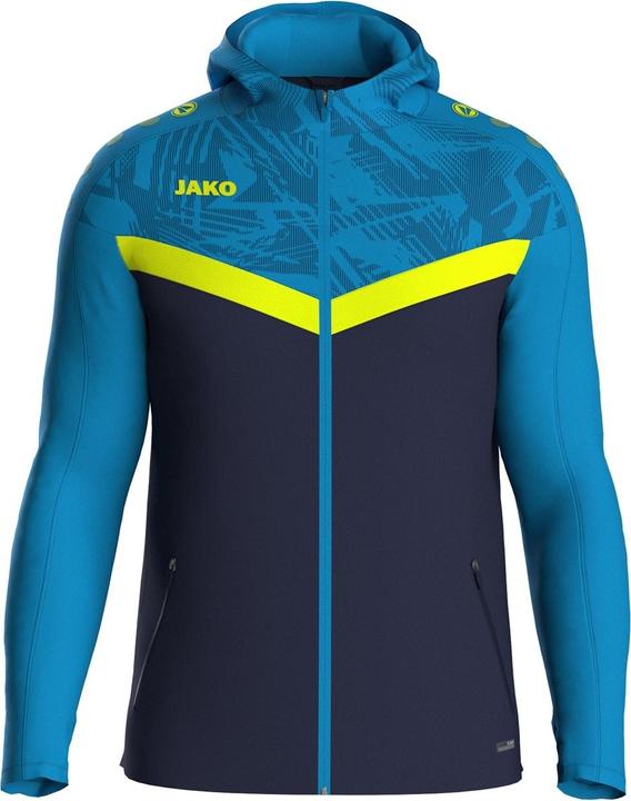 Bleu Marine, Jako bleu, Jaune fluo