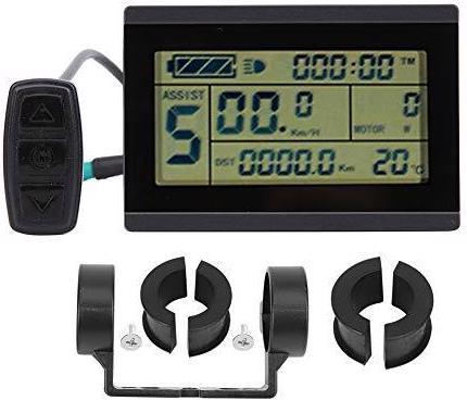 Actual product image Vikye LCD Display E-bike Digital Speedometer