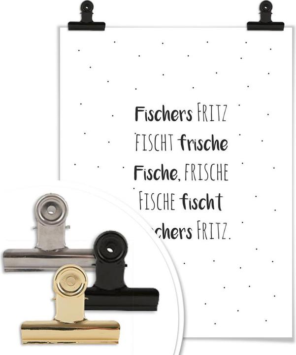 Image du produit Trenddeko Tordeur de langue - Fischer's Fritz (60 x 80 cm)