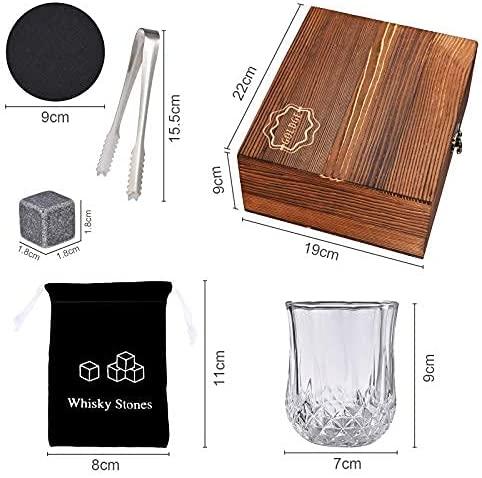 Produktbild Goldge Whisky Steine Geschenkset, 14 Stück (14 x, Whiskygläser)