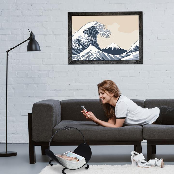 Produktbild Relaxdays Kaminholzkorb Metall (43.5 x 30 x 42.5 cm)