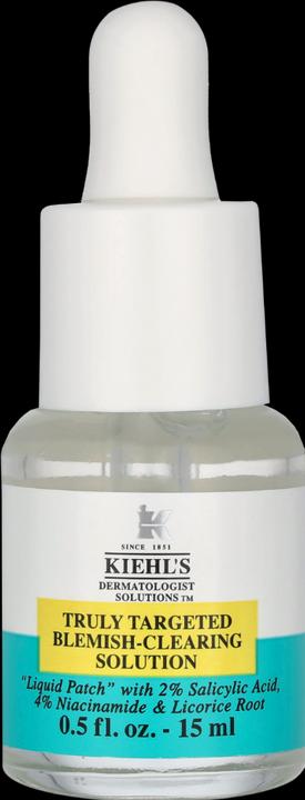 Actual product image Kiehl's Acne Clearing Solution 15 ml (Cleaning cloths, 15 ml)
