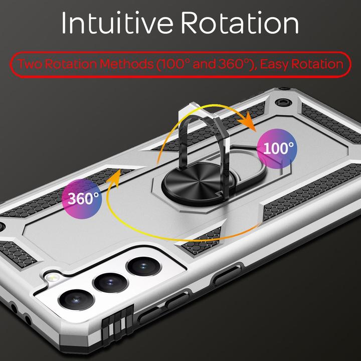 Immagine prodotto Nalia Copertura antiurto dell'anello in stile militare (Samsung Galaxy S21 FE)