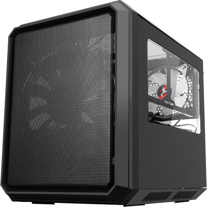 Produktbild Itek Boitier Cube Micro ATX QBO 8 Evo RGB avec fenêtre (Noir) (mATX, Mini-ATX)