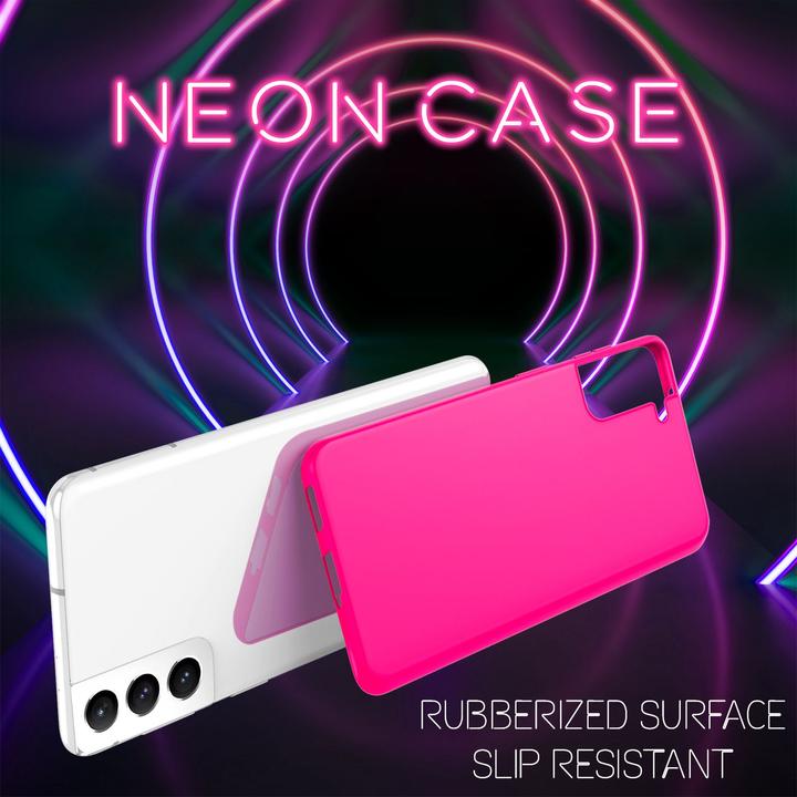 Immagine prodotto Nalia Custodia per cellulare in silicone al neon (Samsung Galaxy S21 FE)