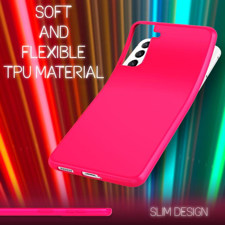 Immagine prodotto Nalia Custodia per cellulare in silicone al neon (Samsung Galaxy S21 FE)